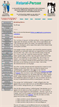 Mobile Screenshot of natural-person.ca